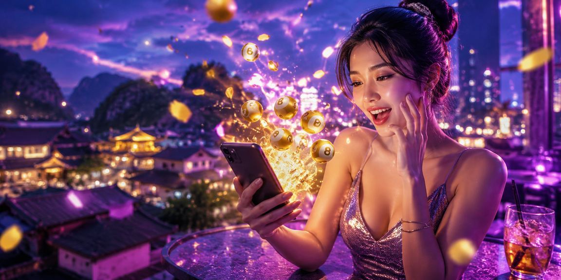 Giao diện cá cược trực tuyến về đêm với ánh đèn neon tại Ninh Bình